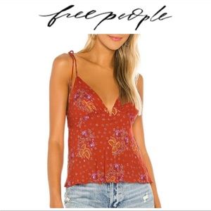 FREE PEOPLE Float Away Plunge Camisole